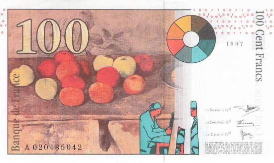 100 Francs 1997